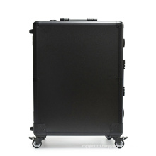 Professional Black, Aluminum Makeup Case with Mirror and Light